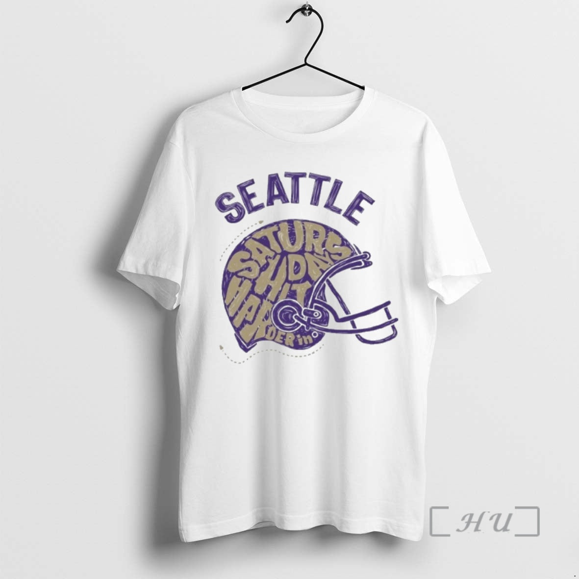Saturdays Hit Harder In Seattle Football - clothing by TeeHivey.com
