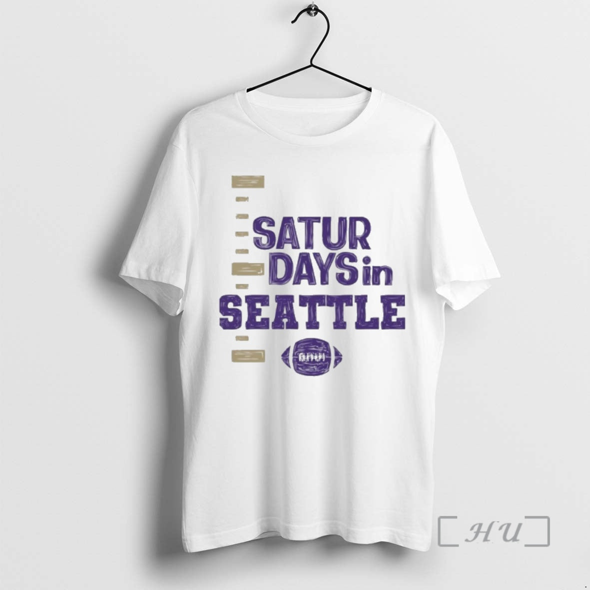 Saturdays In Seattle Football Fan - clothing by TeeHivey.com