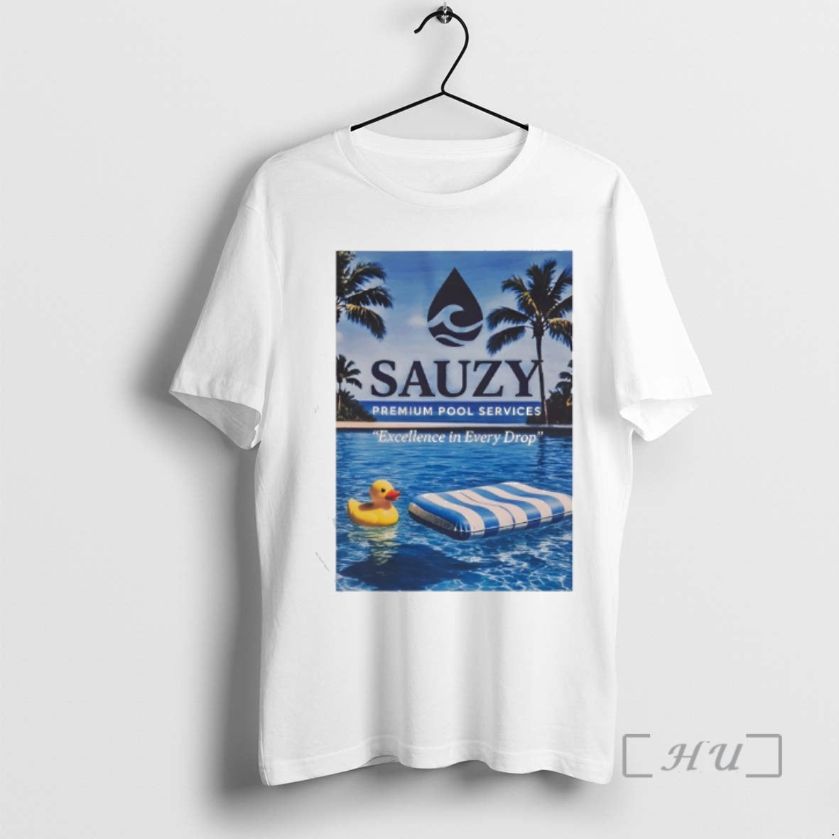 Officials Sauzy Premium Pool Services Excellence In Every Drop - clothing by TeeHivey.com
