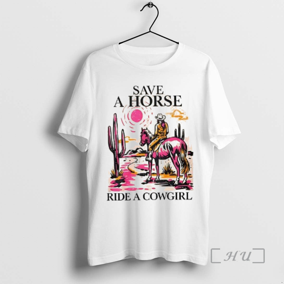 Officials Save A Horse Ride A Cowgirl Woman - clothing by TeeHivey.com