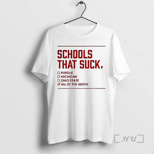Officials Schools That Suck All Of The Above - clothing by TeeHivey.com