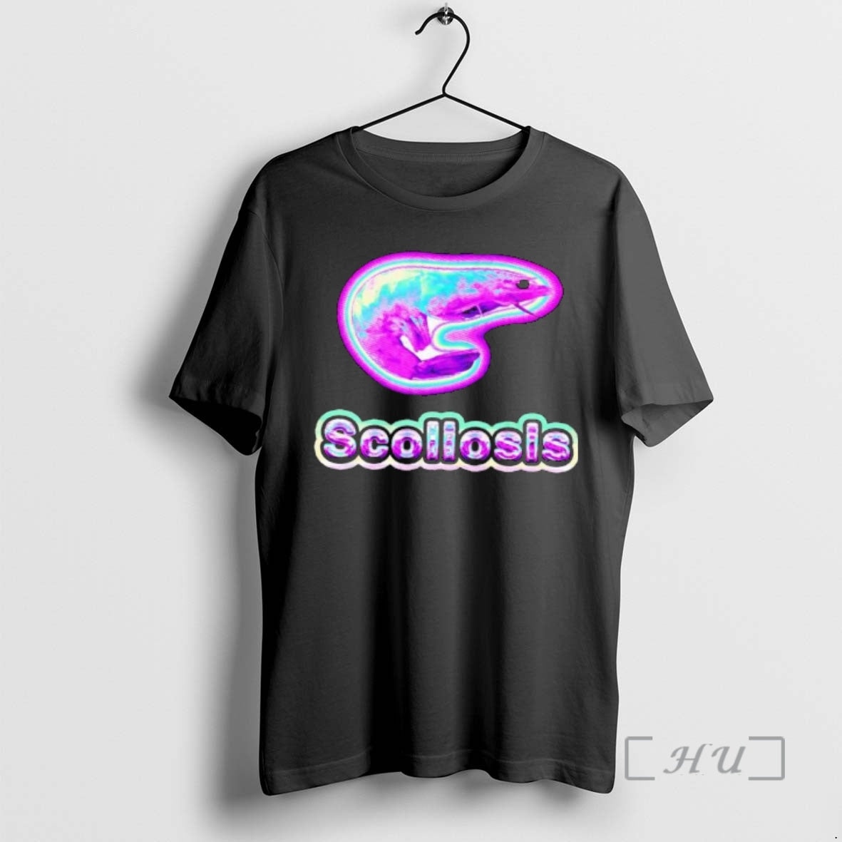 Officials Scoliosis Shrimp Neon - clothing by TeeHivey.com
