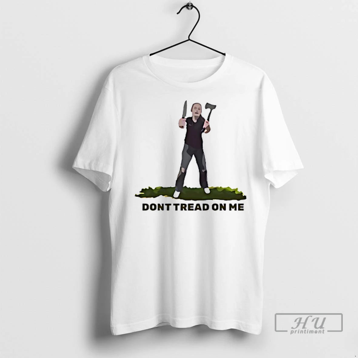 Officials Scotland Knife Girl Dont Tread On Me T Shirt