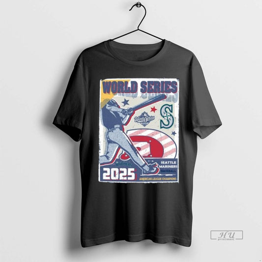 Officials Seattle Mariners Al Champs 2025 World Series Franklin - clothing by TeeHivey.com