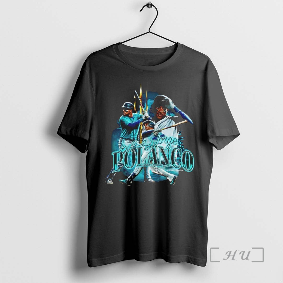 Officials Seattle Mariners Jorge Polanco Trident Graphic - clothing by TeeHivey.com