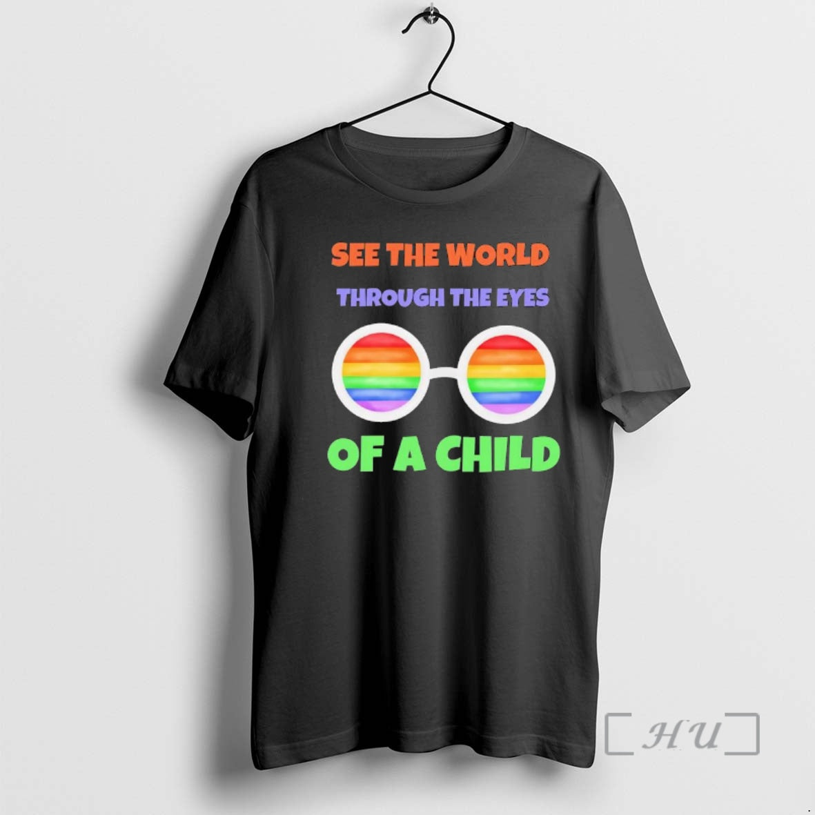 See The World Through The Eyes Of A Child Rainbow Glasses - clothing by TeeHivey.com