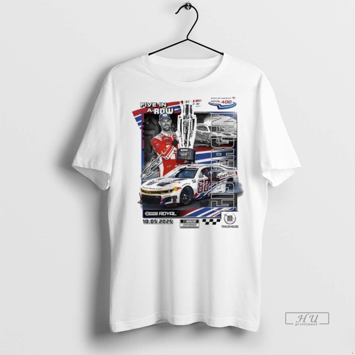 Officials Shane Van Gisbergen 2025 Bank Of America Roval 400 Race Win Signature - clothing by TeeHivey.com