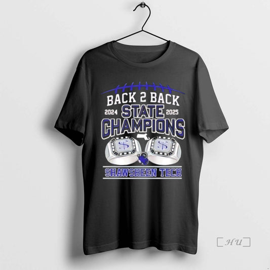 Officials Shawsheen Rams Back 2 Back State Champions - clothing by TeeHivey.com