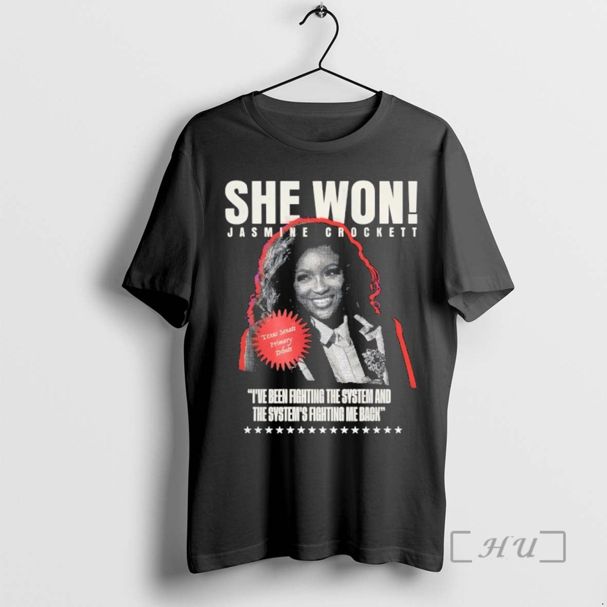 Officials She Won Jasmine Crockett - clothing by TeeHivey.com