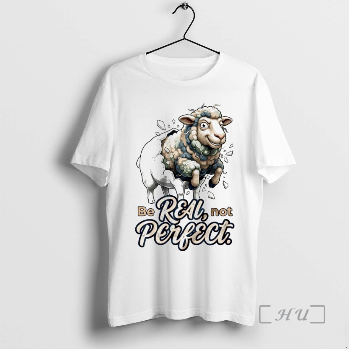 Officials Sheep Be Real Not Perfect - clothing by TeeHivey.com
