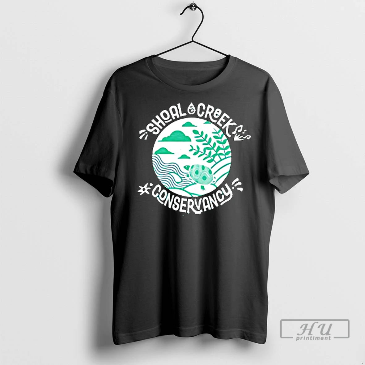 Officials Shoal Creek Conservancy Shoal Creek Trail Graphic Ladies T Shirt