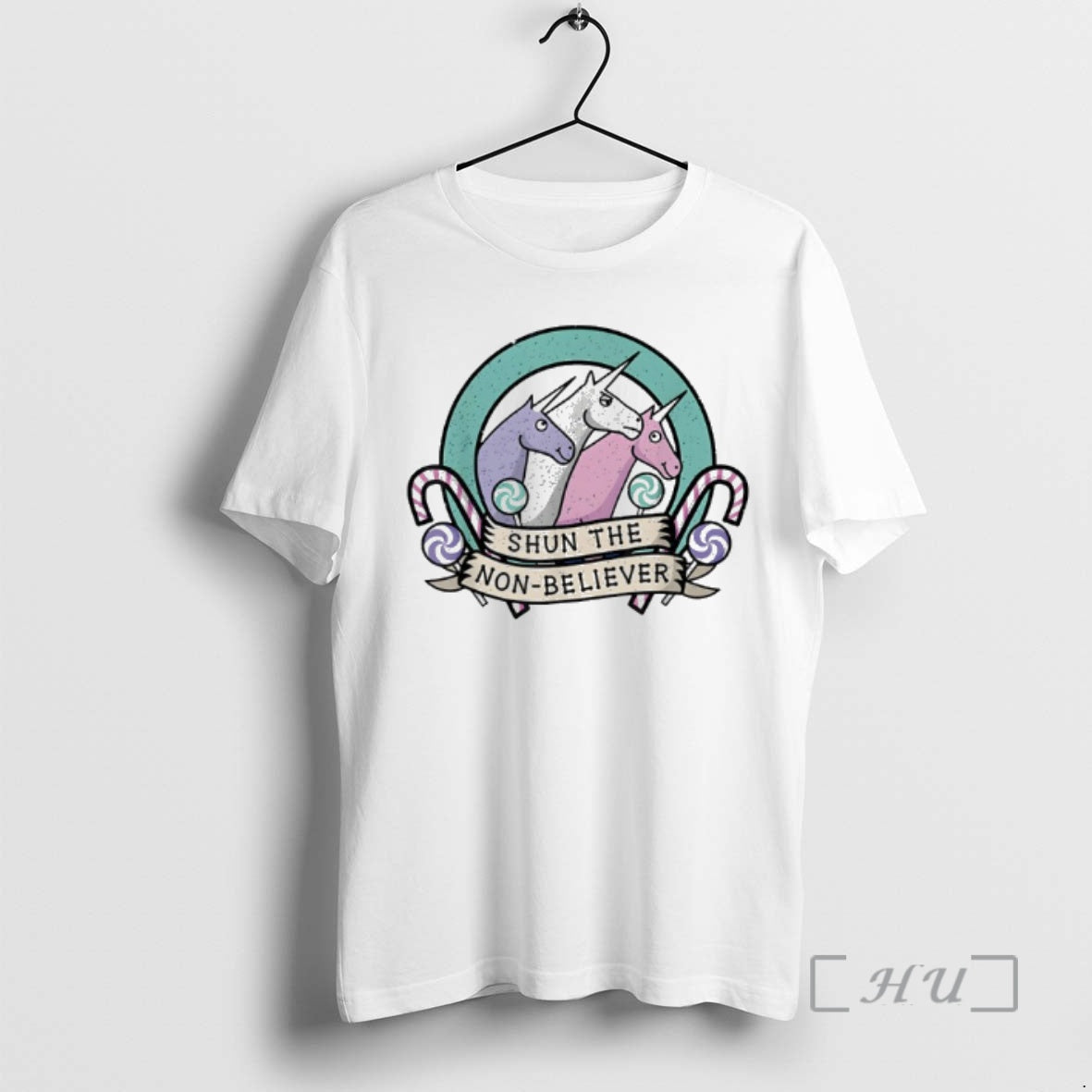 Officials Shun The Non Believers Unicorn Candy - clothing by TeeHivey.com