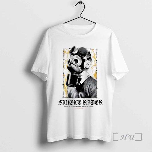 Officials Single Rider Nostalgia For The Apocalypse Halloween 2025 Graphic - clothing by TeeHivey.com