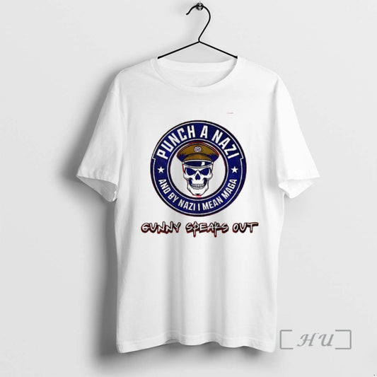 Officials Skeleton Punch A Nazi And By Nazi I Mean Maga Gunny Speaks Out Premium - clothing by TeeHivey.com
