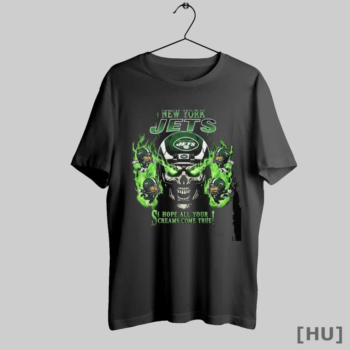 Officials Skull X New York Jets I Hope All Your Screams Come True - clothing by TeeHivey.com