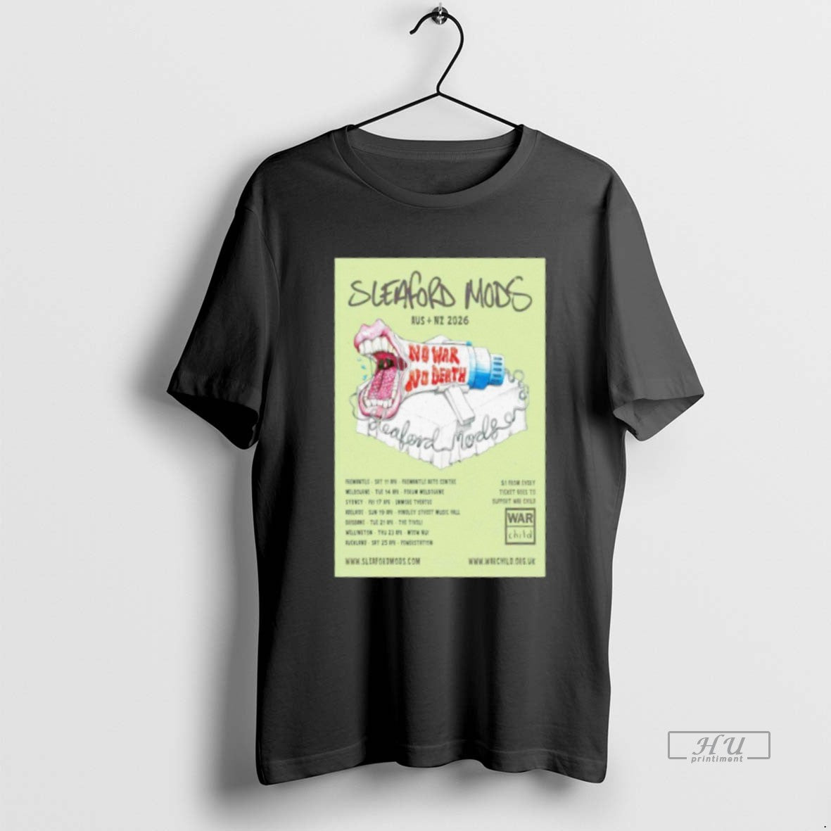 Officials Sleaford Mods Australia And New Zealand 2026 - clothing by TeeHivey.com