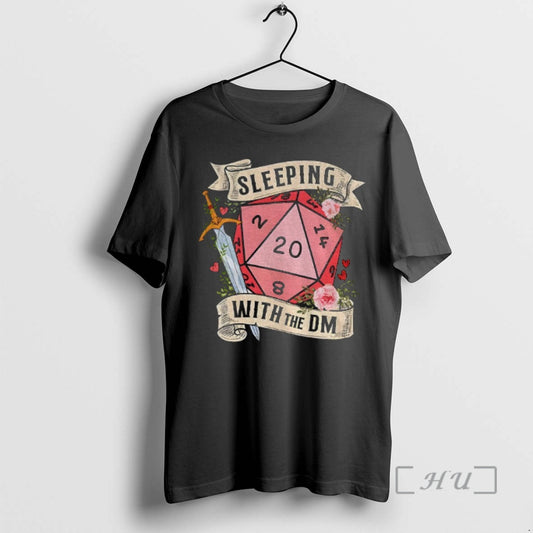Officials Sleeping With The Dm Funny Dungeon Master Gamer Couple - clothing by TeeHivey.com