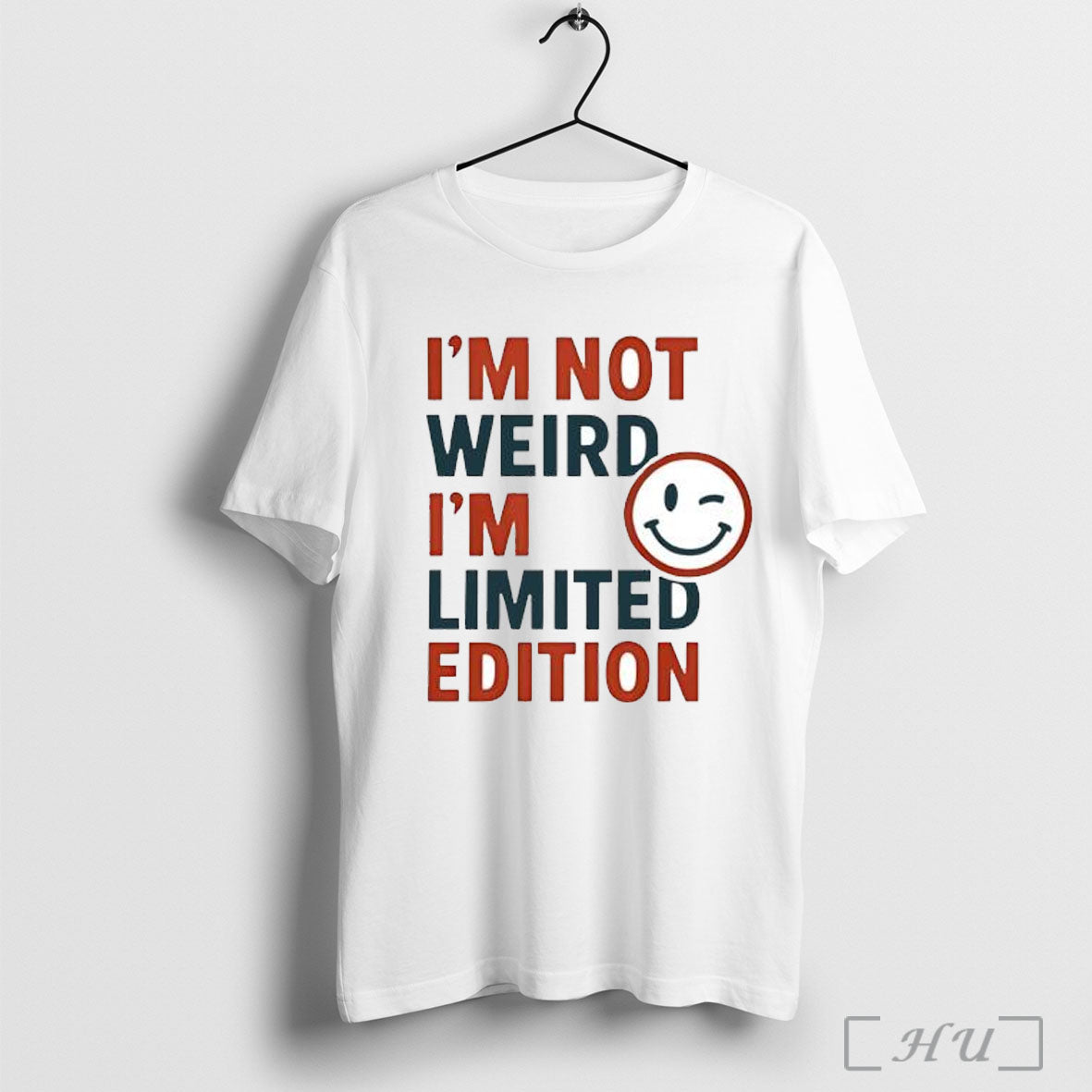 Officials Smiley Im Not Weird Im Limited Edition White T Shirt