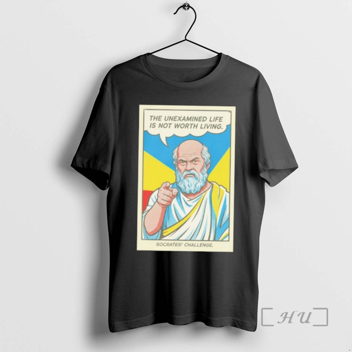 Officials Socrates Challenge The Unexamined Life Is Not Worth Living - clothing by TeeHivey.com