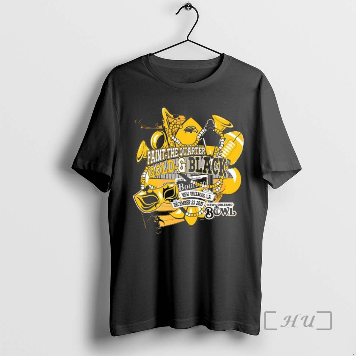 Officials Southern Miss Football 2025 New Orleans Bowl Paint The Quarter Premium T Shirts Sweater - clothing by TeeHivey.com