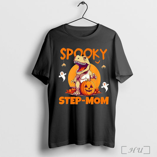 Officials Spooky Step Mother T Rex Halloween T Shirt