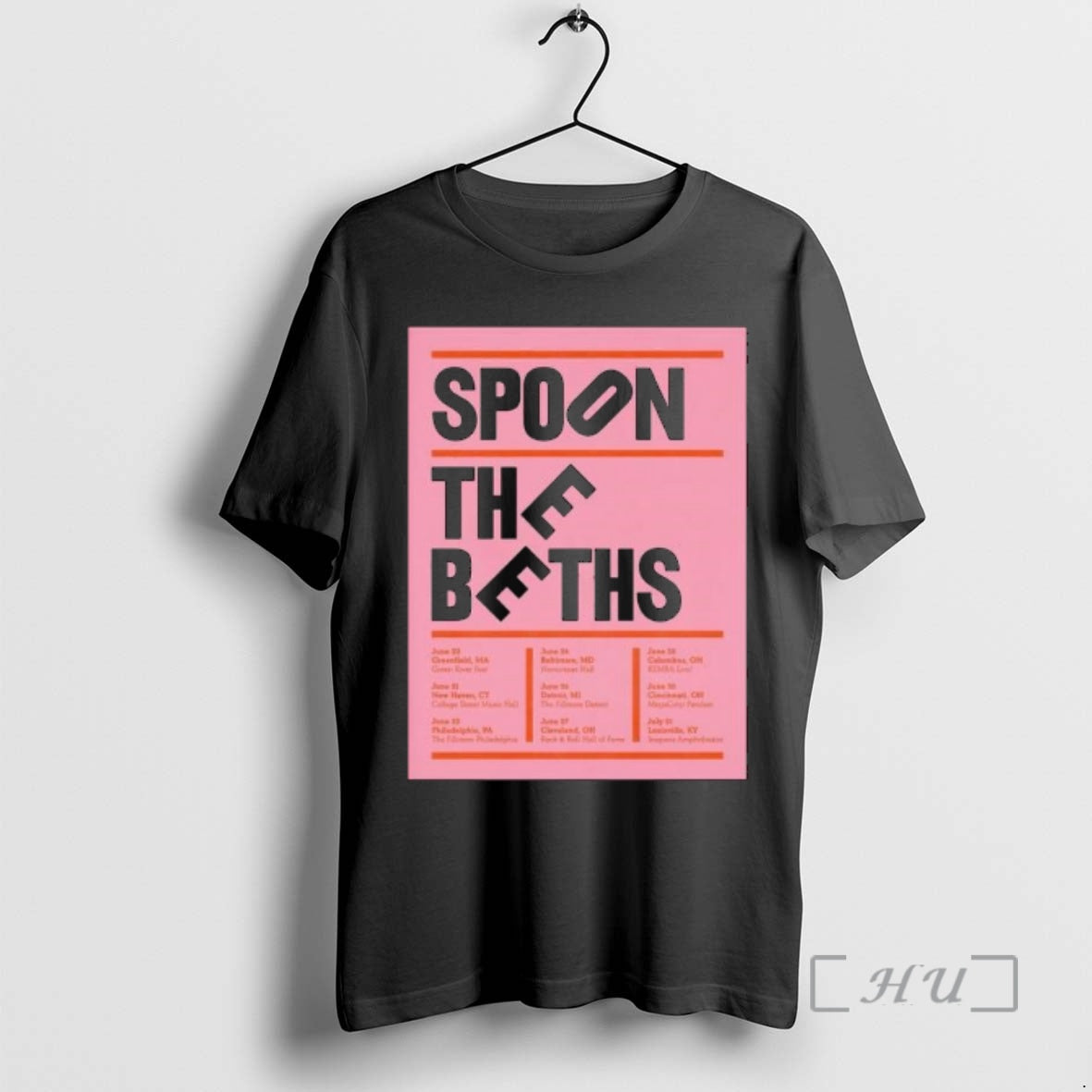 Spoon The Beths June Shows 2026 - clothing by TeeHivey.com