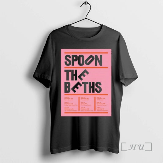 Spoon The Beths June Shows 2026 - clothing by TeeHivey.com