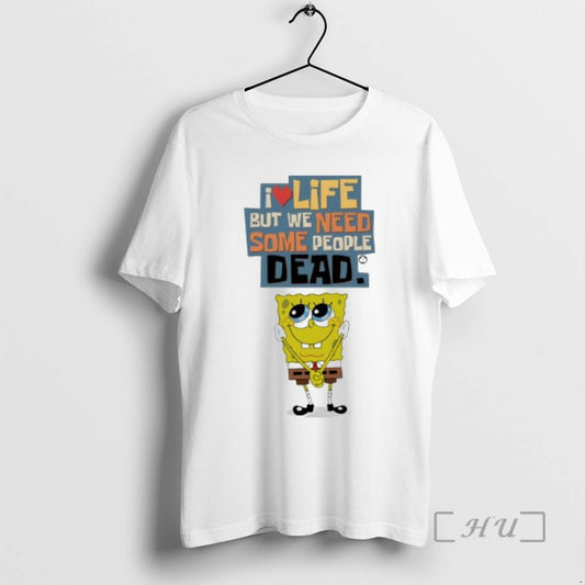 Officials Square I Love Life But We Need Some People Dead Premium T Shirts Sweater