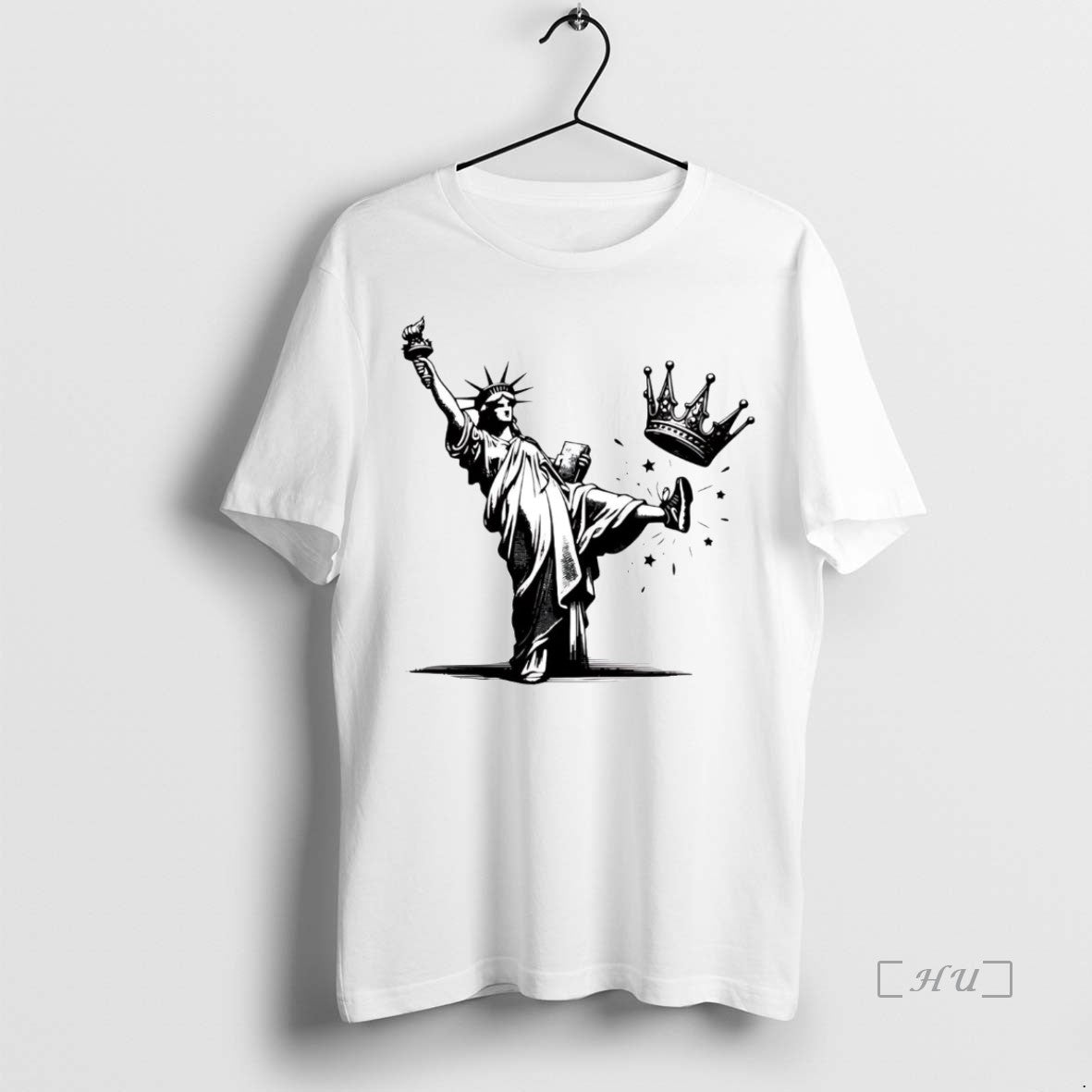 Officials Statue Of Liberty Kicking Crown America No Kings - clothing by TeeHivey.com
