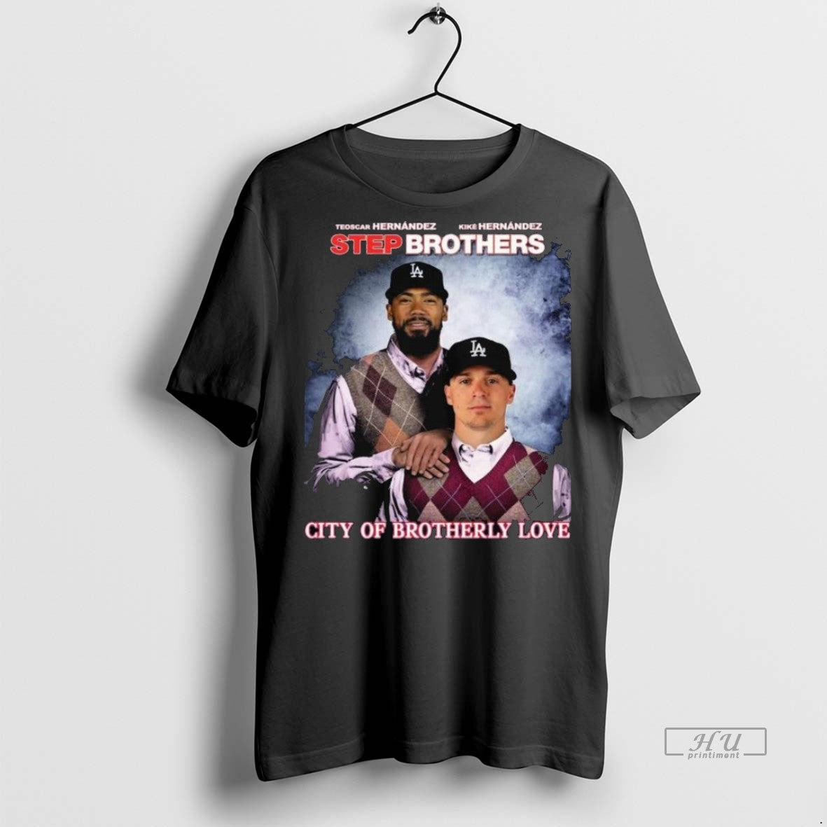 Officials Step Brothers Los Angeles Dodgers The Hernandez City Of Brotherly Love Long Sleve - clothing by TeeHivey.com