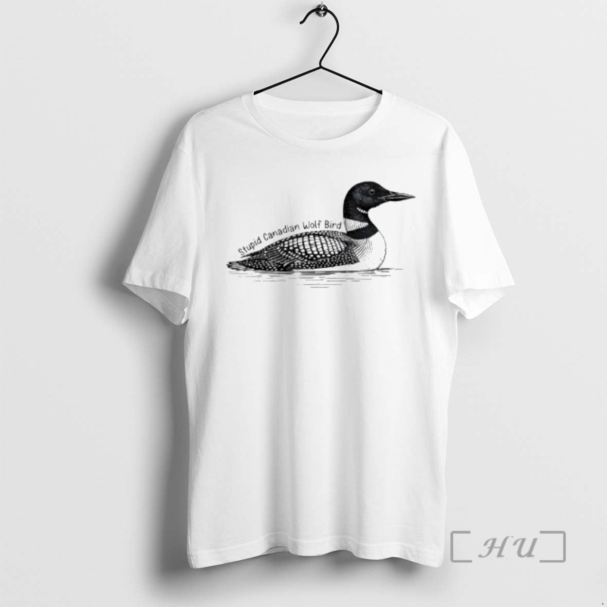 Officials Stupid Canadian Wolf Bird Duck Graphic - clothing by TeeHivey.com