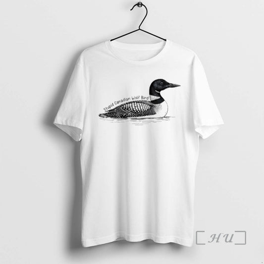 Officials Stupid Canadian Wolf Bird Duck Graphic - clothing by TeeHivey.com