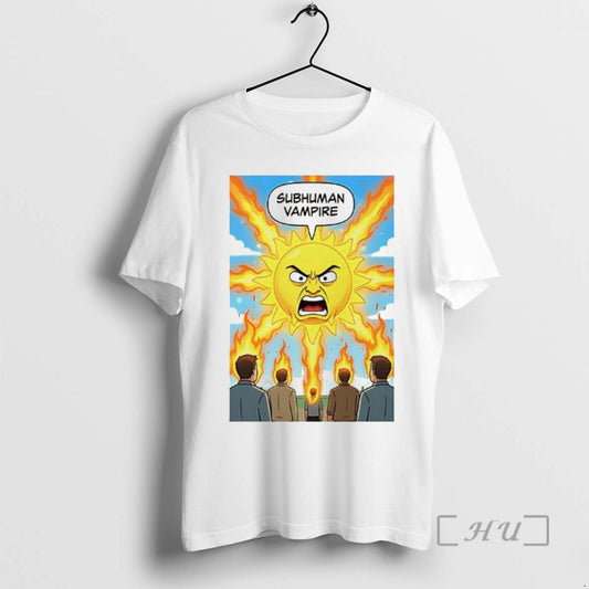 Officials Subhuman Vampire Sun Cartoon - clothing by TeeHivey.com
