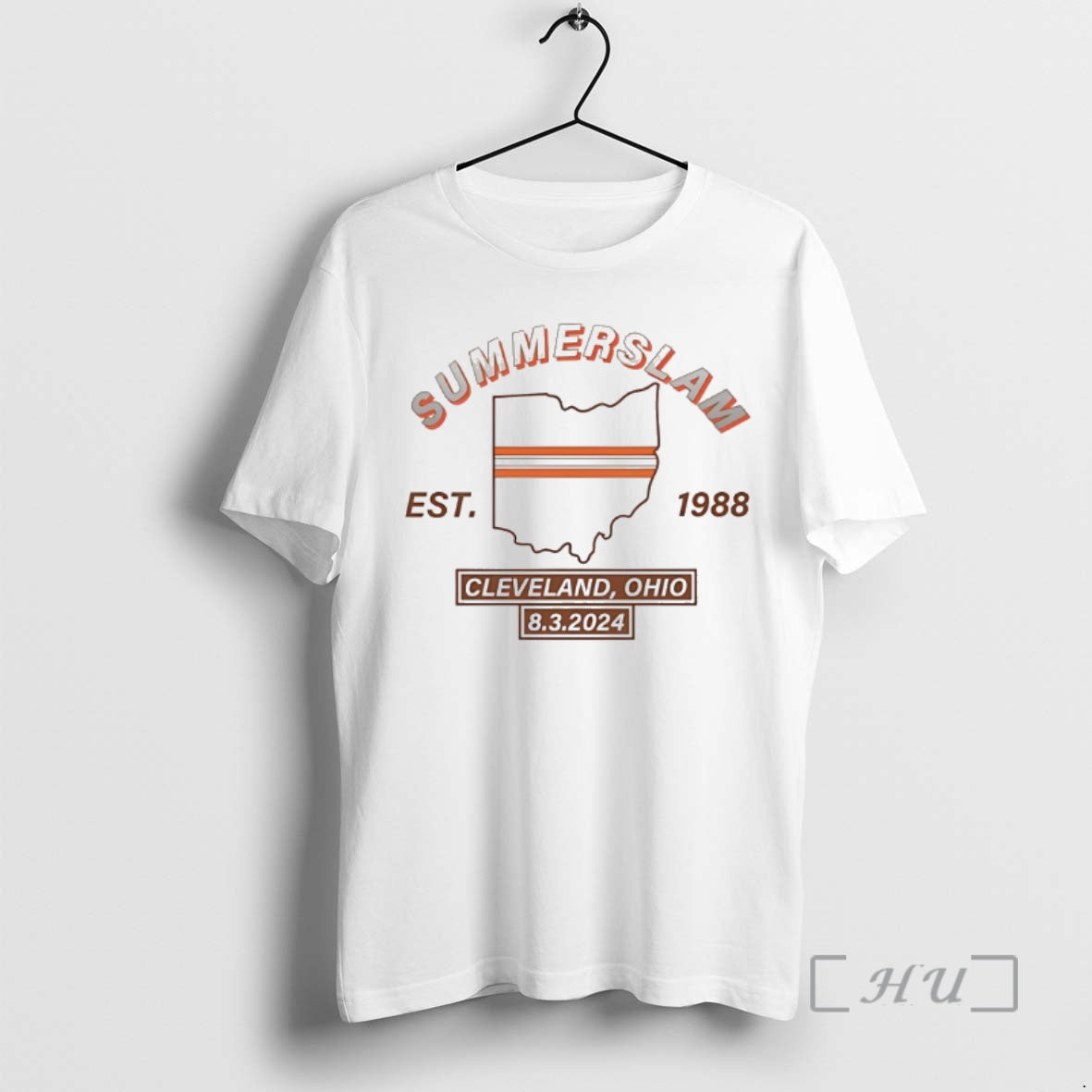 Officials Summerslam Cleveland Ohio Est 1988 - clothing by TeeHivey.com