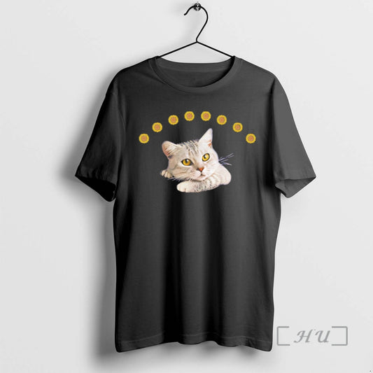Officials Sunflower Cat Meme - clothing by TeeHivey.com