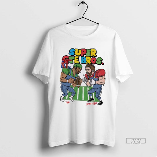 Officials Super Cte Bros Tua And Skattebo - clothing by TeeHivey.com