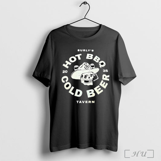 Officials Surlys Hot Bbq Cold Beer 2025 T Shirt