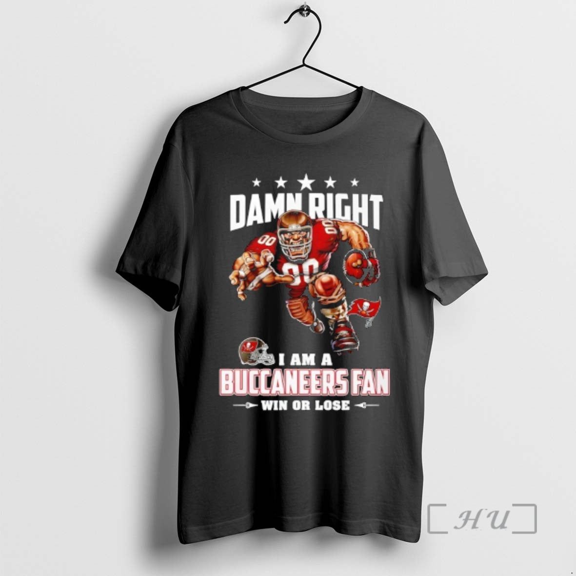 Officials Tampa Bay Buccaneers Mascot Damn Right I Am A Cowboys Fan Win Or Lose - clothing by TeeHivey.com