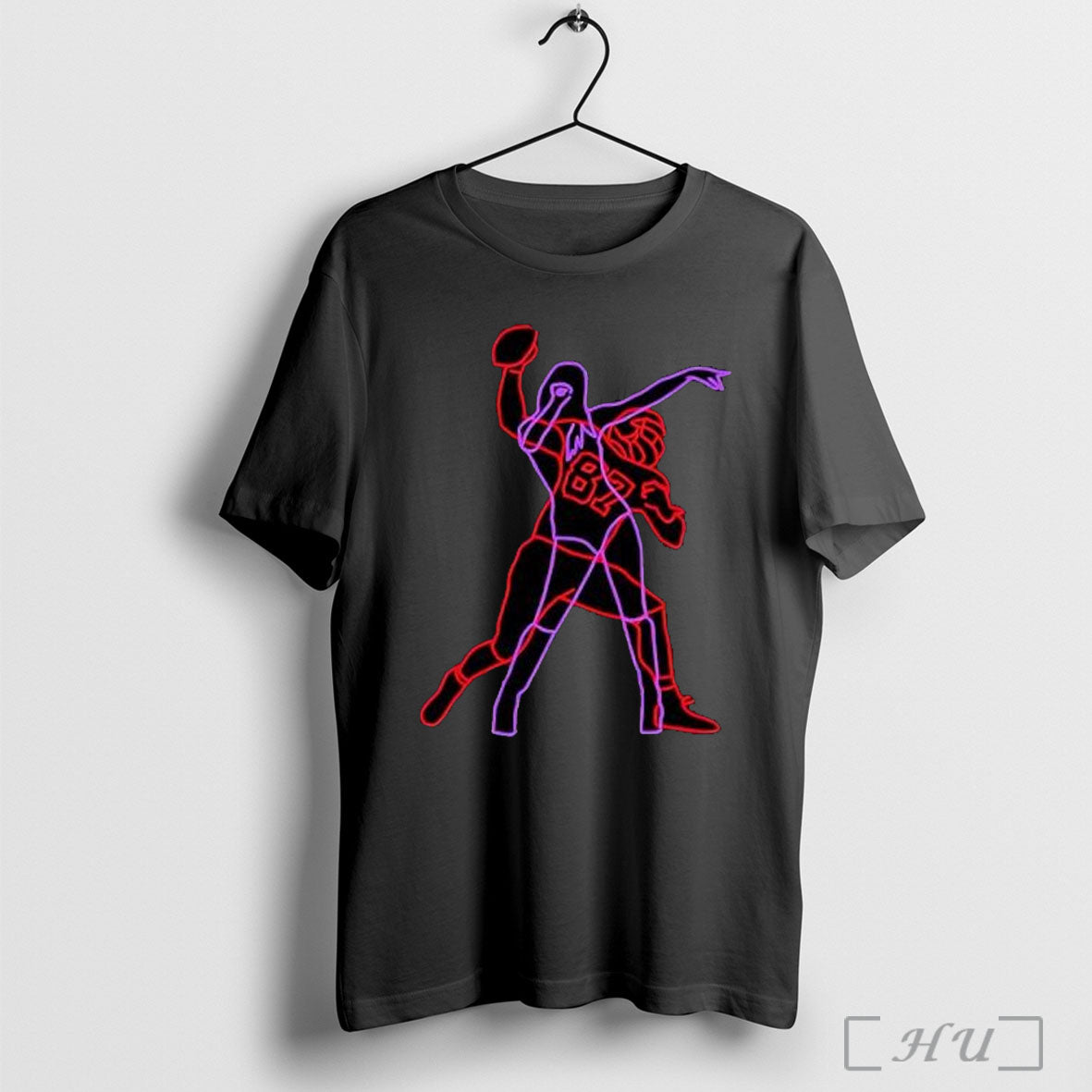 Officials Taylor And Travis Kelce Neon T Shirt