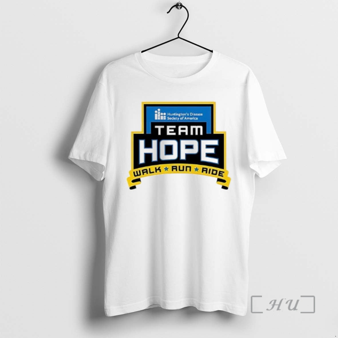 Team Hope Walk Run Ride Woman - clothing by TeeHivey.com