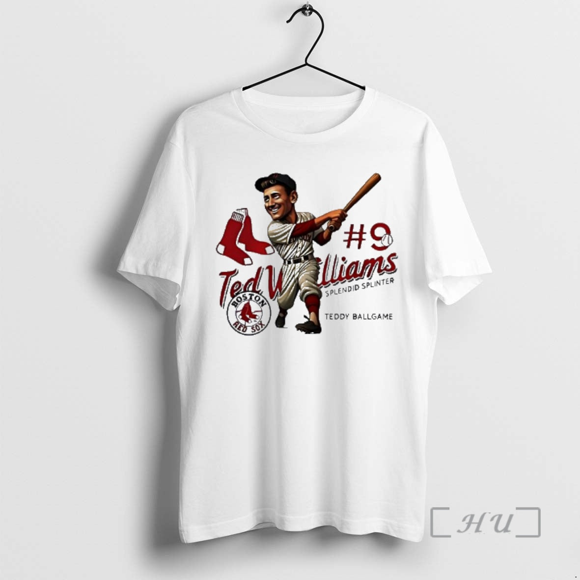 Officials Ted Williams Boston Redsox Legend Caricature - clothing by TeeHivey.com