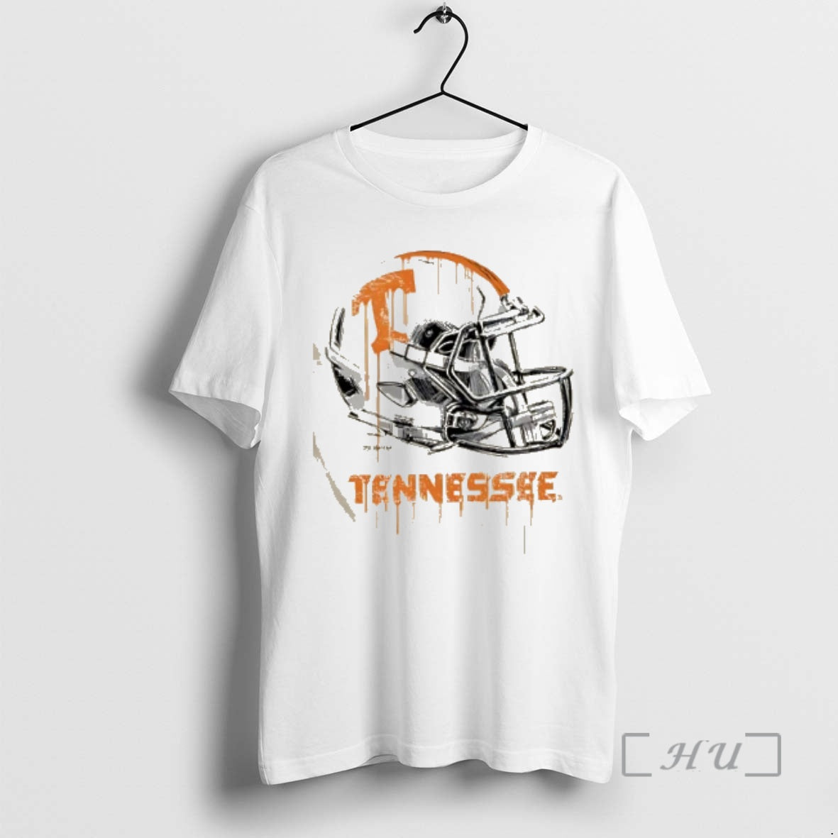 Officials Tennessee Volunteers Vive La Fete Dripping Football Helmet - clothing by TeeHivey.com