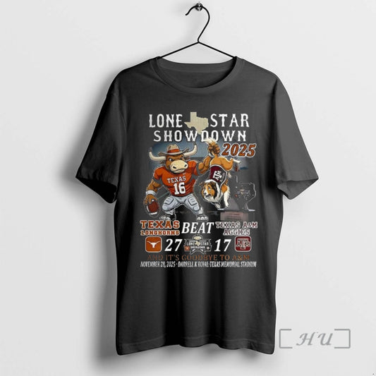 Officials Texas Longhorns Beat Texas Am Aggies 2025 Lone Star Showdown And Its Goodbye To - clothing by TeeHivey.com