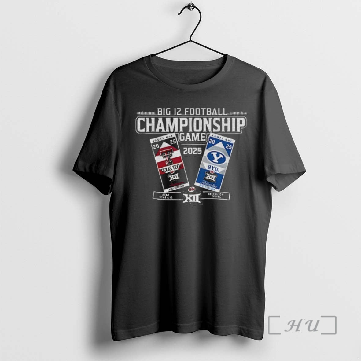 Officials Texas Tech Red Raiders Vs Byu Cougars Big 12 Football Championship Game 2025 Premium - clothing by TeeHivey.com