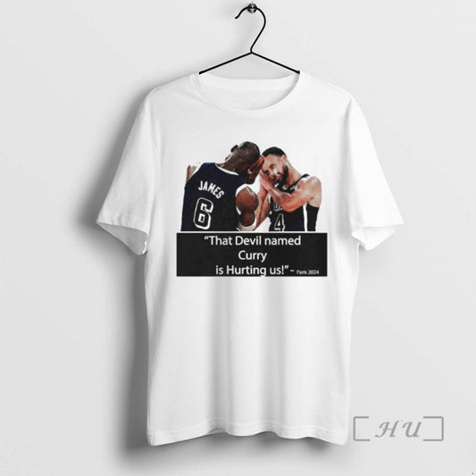 Officials That Devil Named Curry Is Hurting Us Paris 2024 - clothing by TeeHivey.com