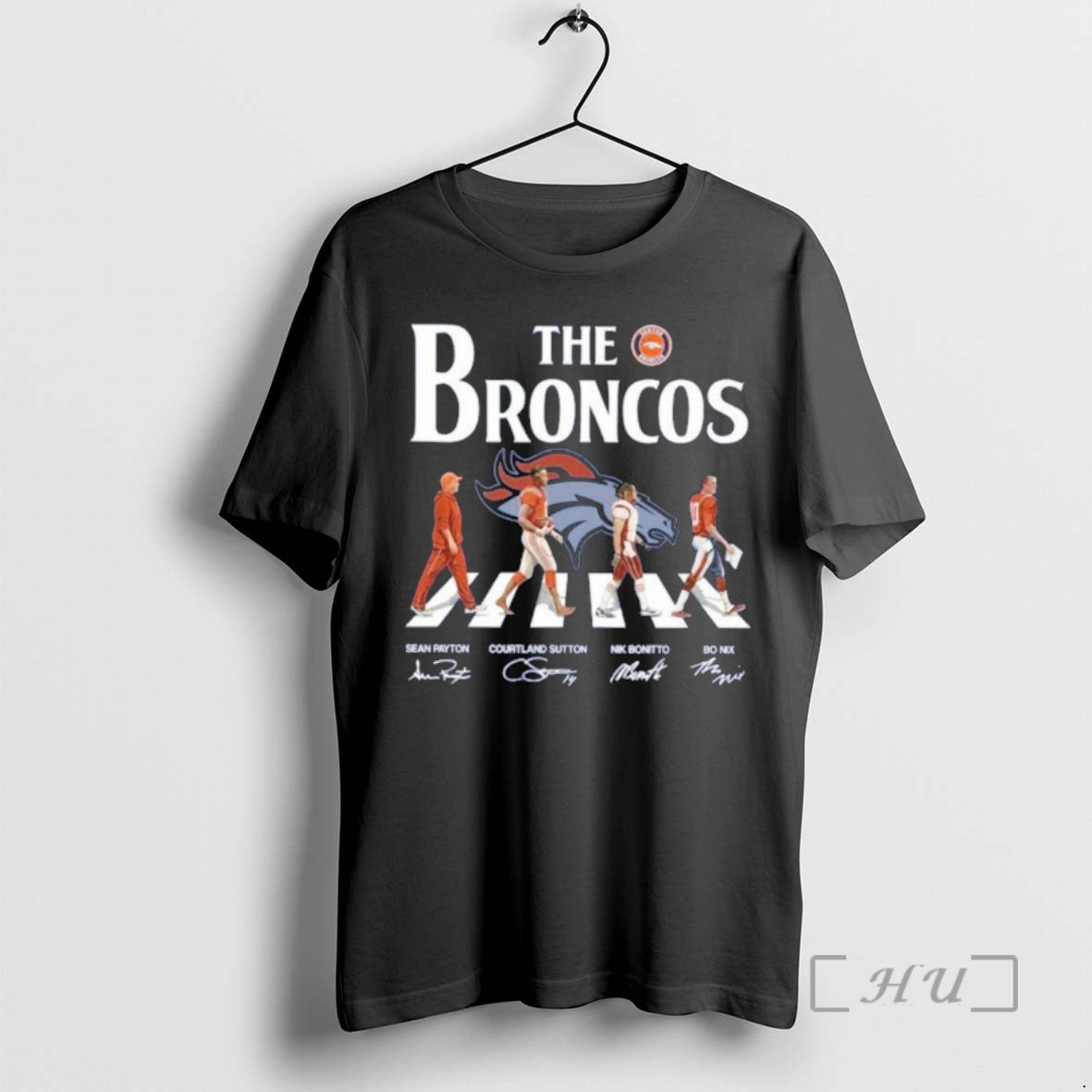 Officials The Broncos Player Signature Abbey Road Signature - clothing by TeeHivey.com