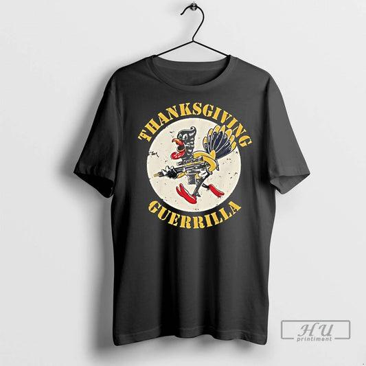 Officials The Fat Electrician Thanksgiving Guerrilla T Shirt