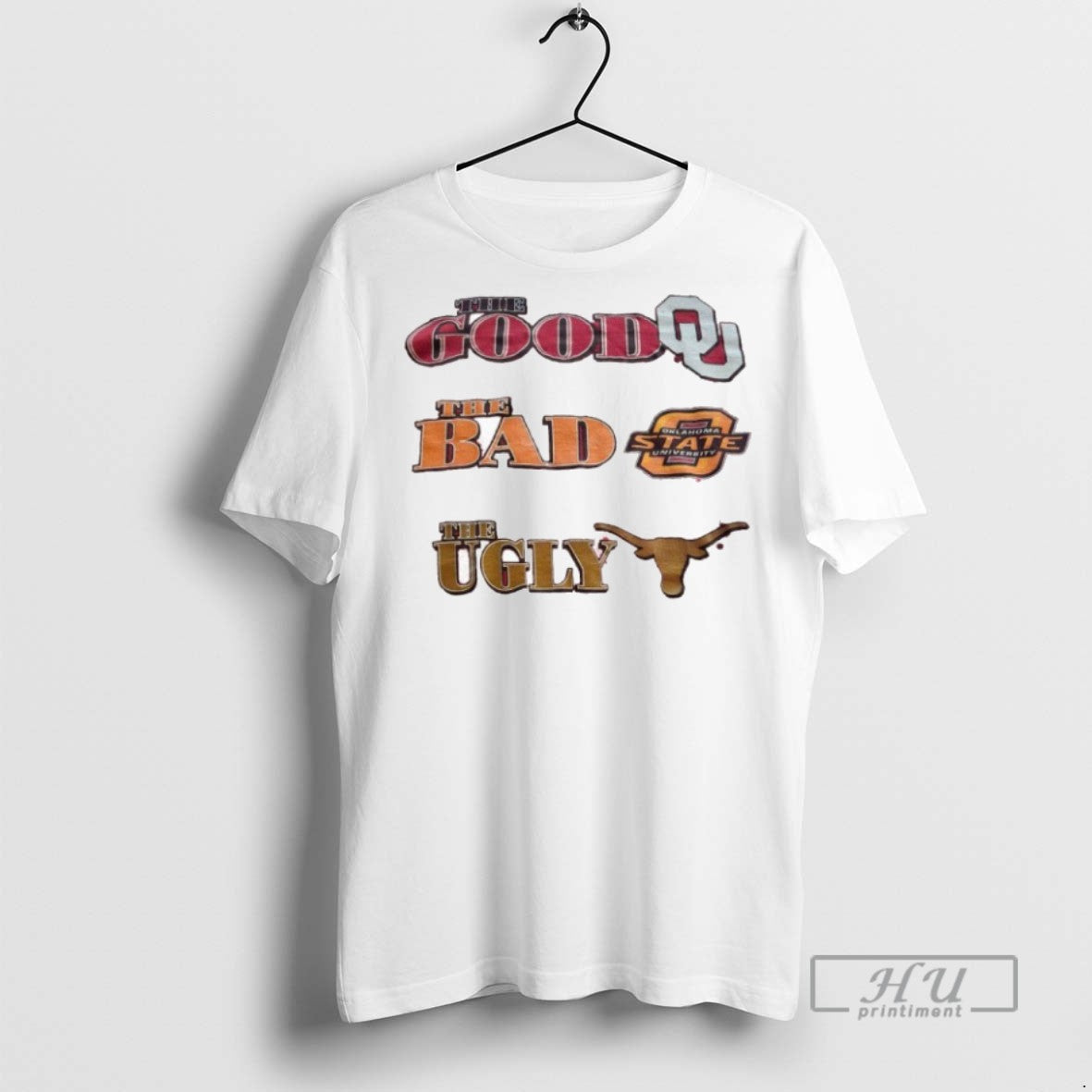 Officials The Good Oklahoma The Bad Oklahoma State The Ugly Texas Longhorns T Shirts - clothing by TeeHivey.com
