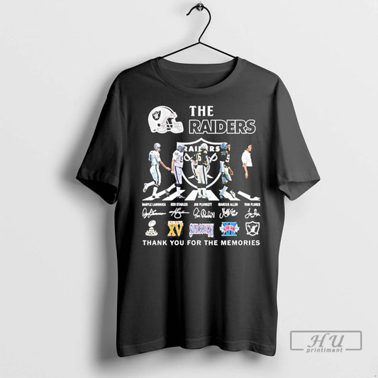 Officials The Oakland Raiders Abbey Road 2025 T Shirts