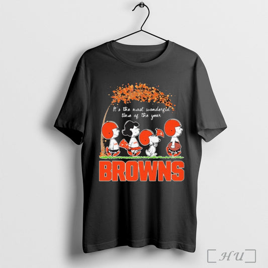 Officials The Peanuts Characters Cleveland Browns Its The Most Wonderful Time Of The Year